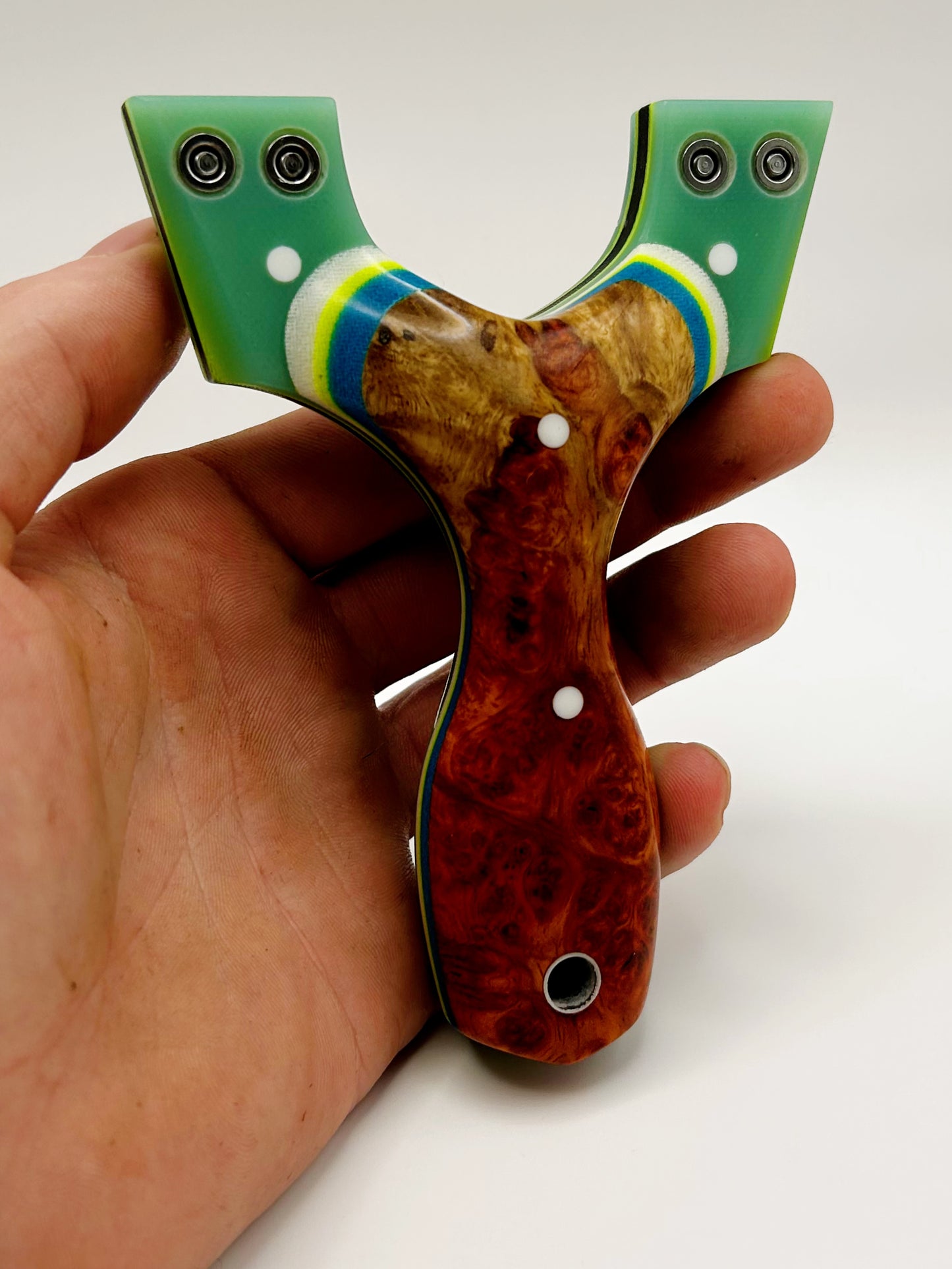 NFZ Babirusa- Jade/Wood Burl