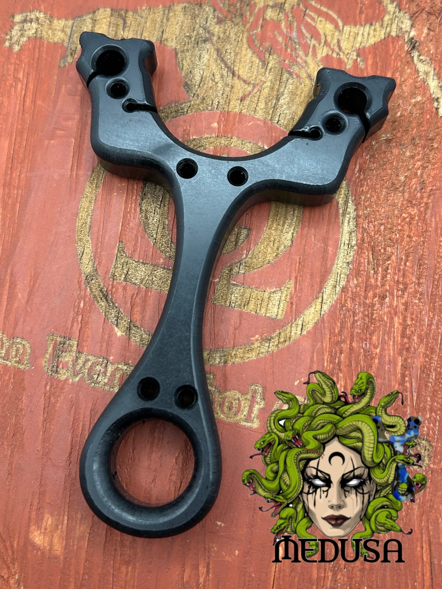 Medusa- Black HDPE