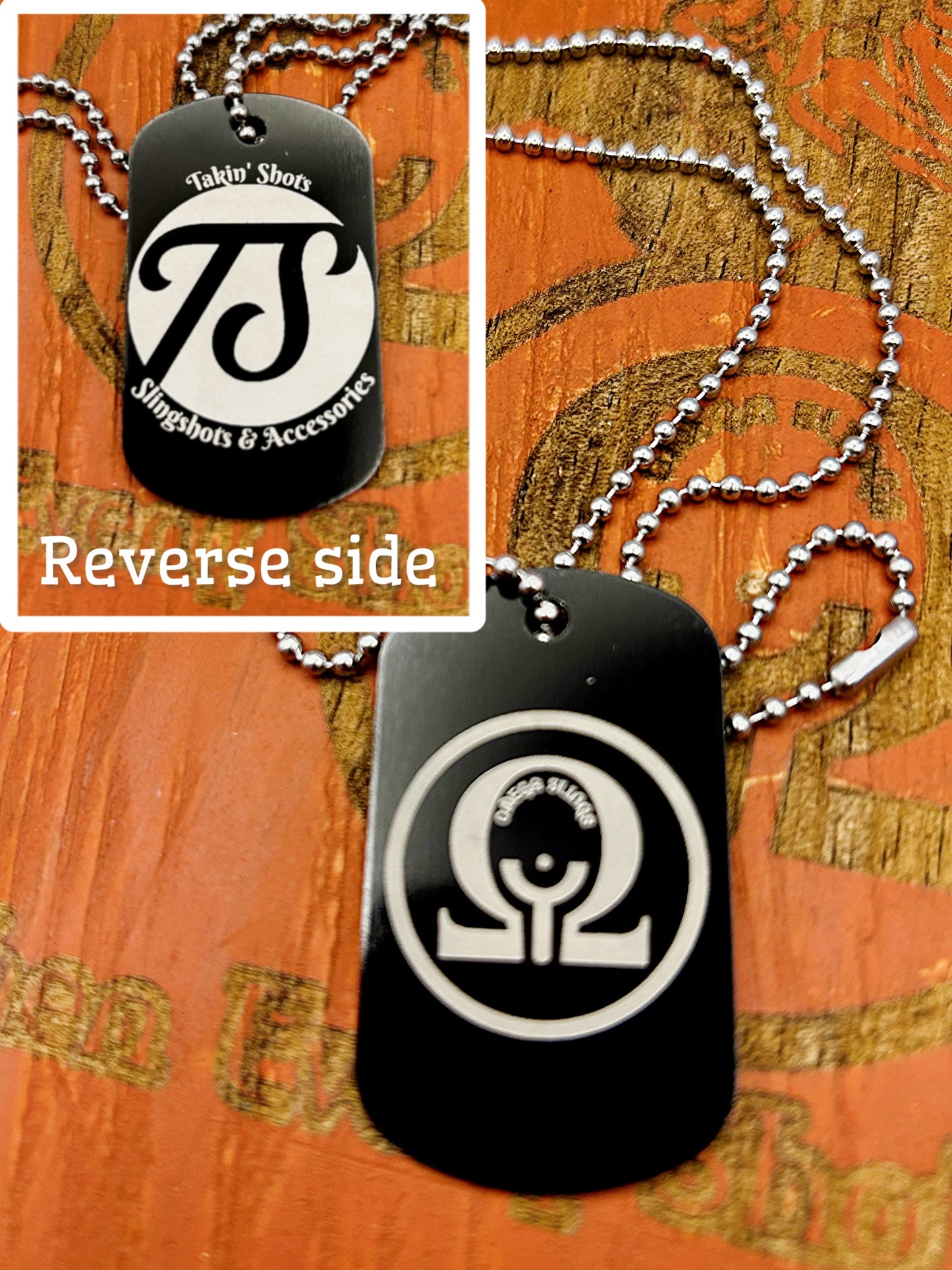 Omega Dog Tags + Chain Collaboration Series