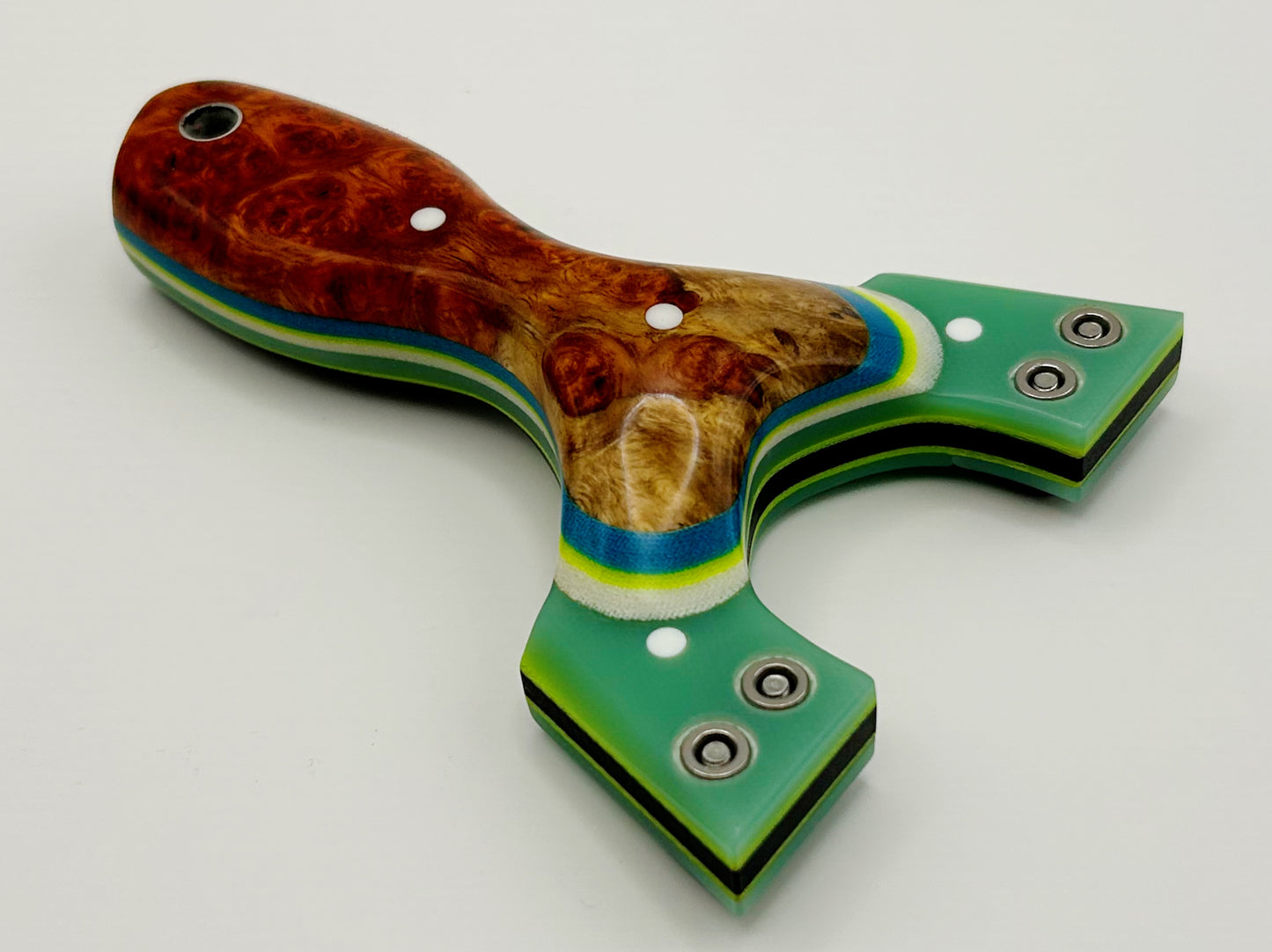 NFZ Babirusa- Jade/Wood Burl