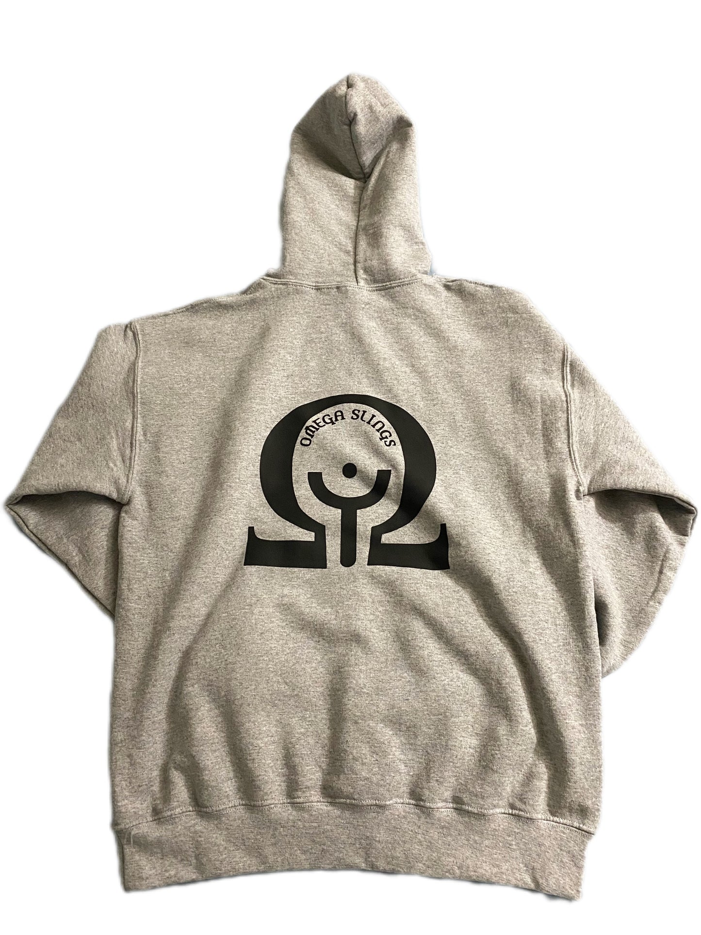 Gray Omega Slings Hoodie