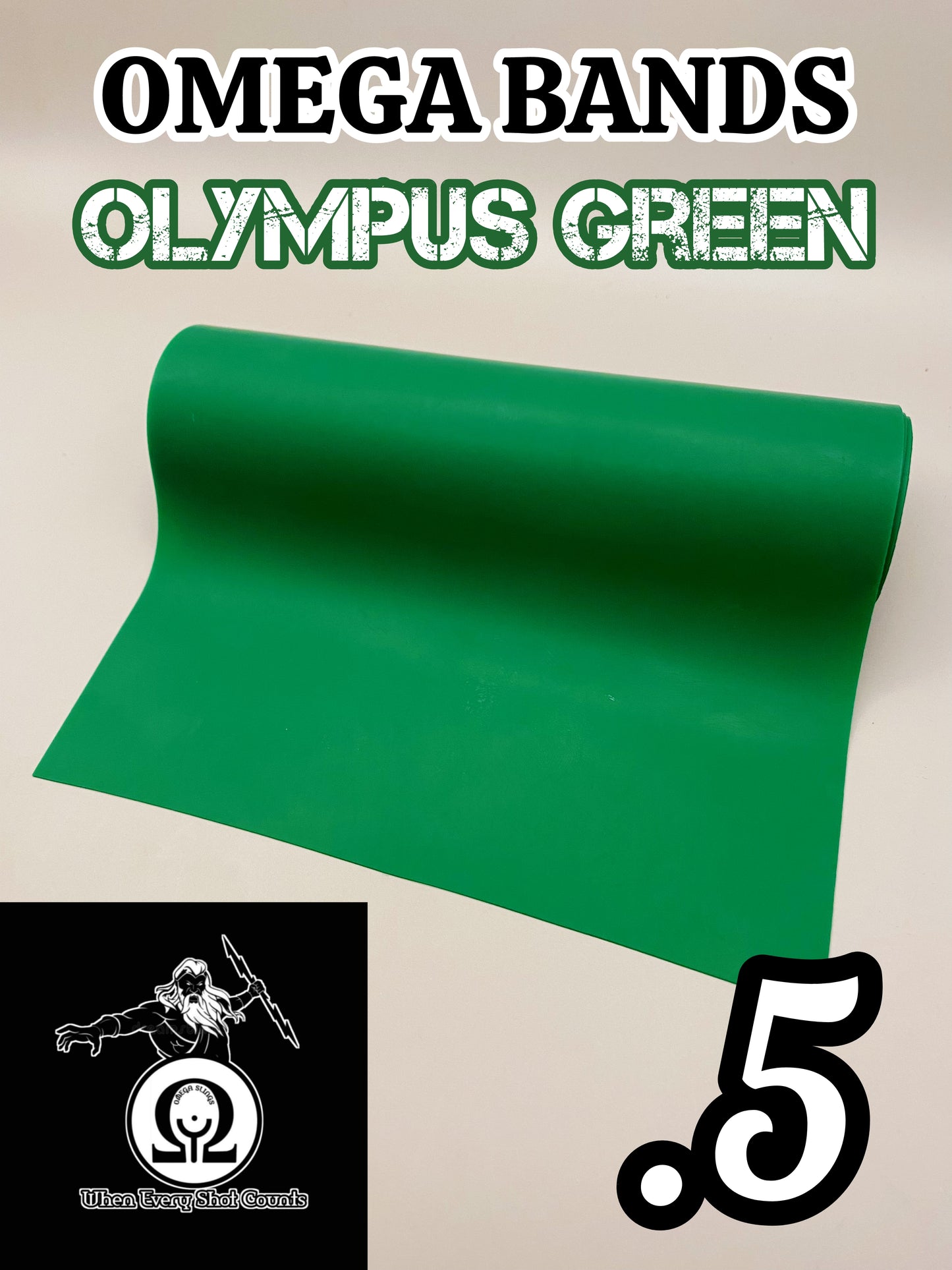 Omega Bands- Olympus Green