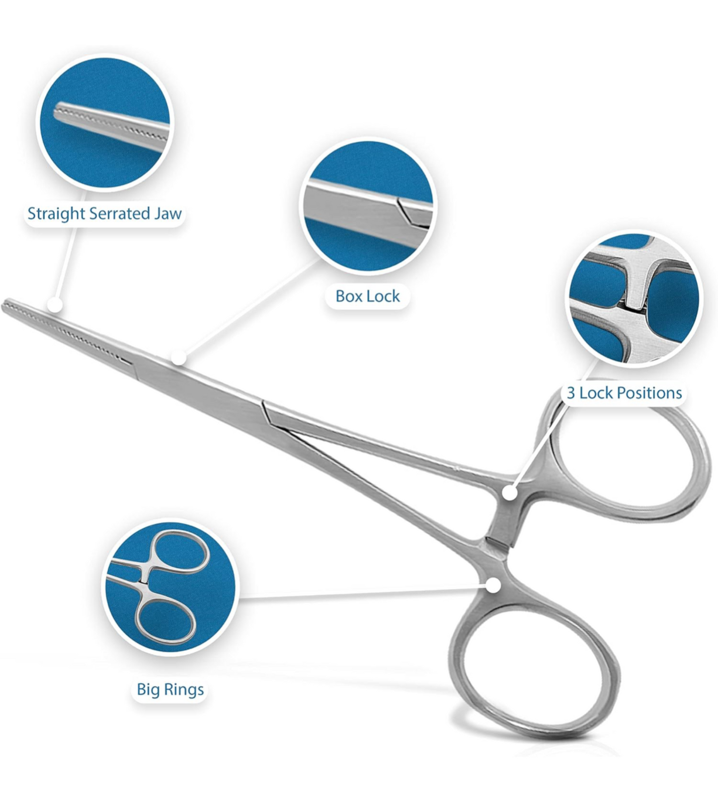130mm Clamps For Tying bands to Pouches