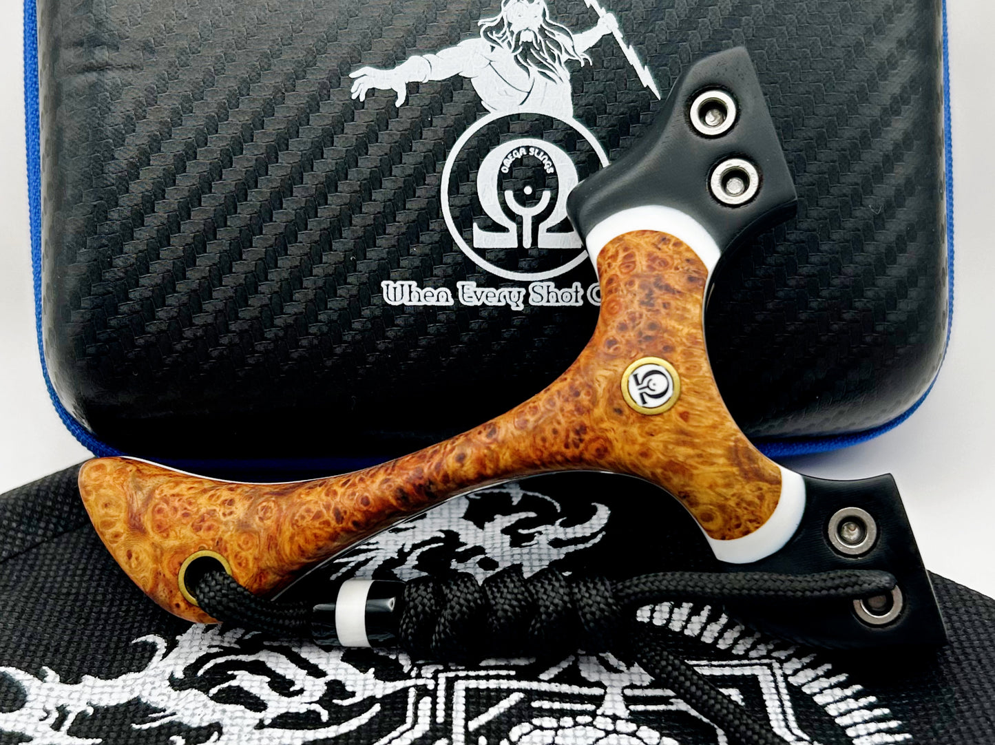 T-Bone- Wood Burl (Left Hand Hold)