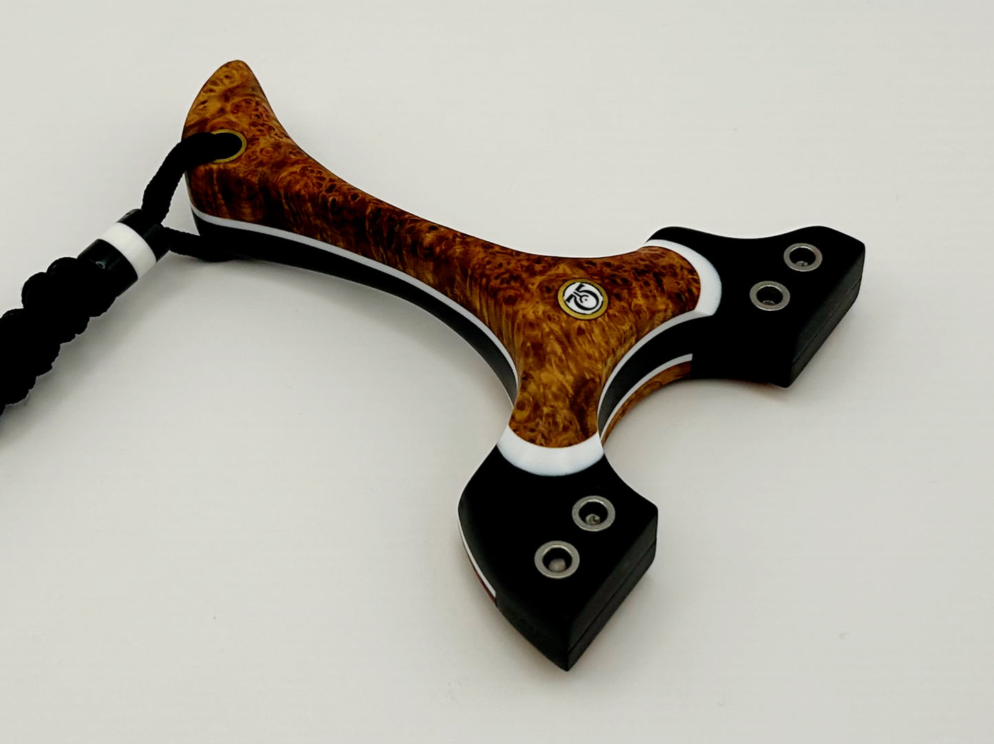 T-Bone- Wood Burl (Left Hand Hold)