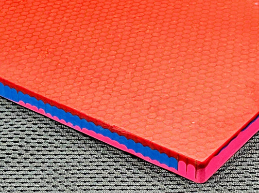 Multi Color Honeycomb Resin Slab- (8”x6”x1/2”)