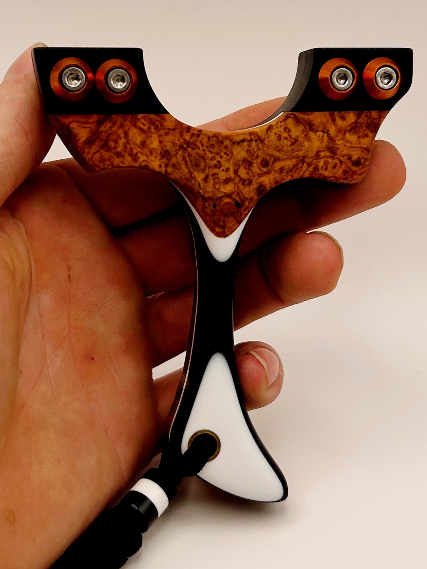 T-Bone- Wood Burl (Left Hand Hold)