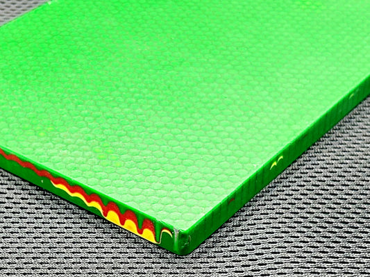 Multi Color Honeycomb Resin Slab (8”x6”x1/2”)