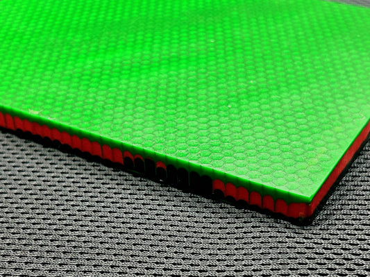 Multi Color Honeycomb Resin Slab- (8”x6”x1/2”)