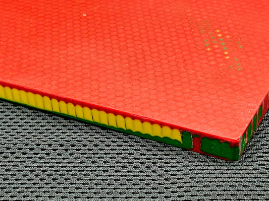 Multi Color Honeycomb Resin Slab- (8”x6”x1/2”)