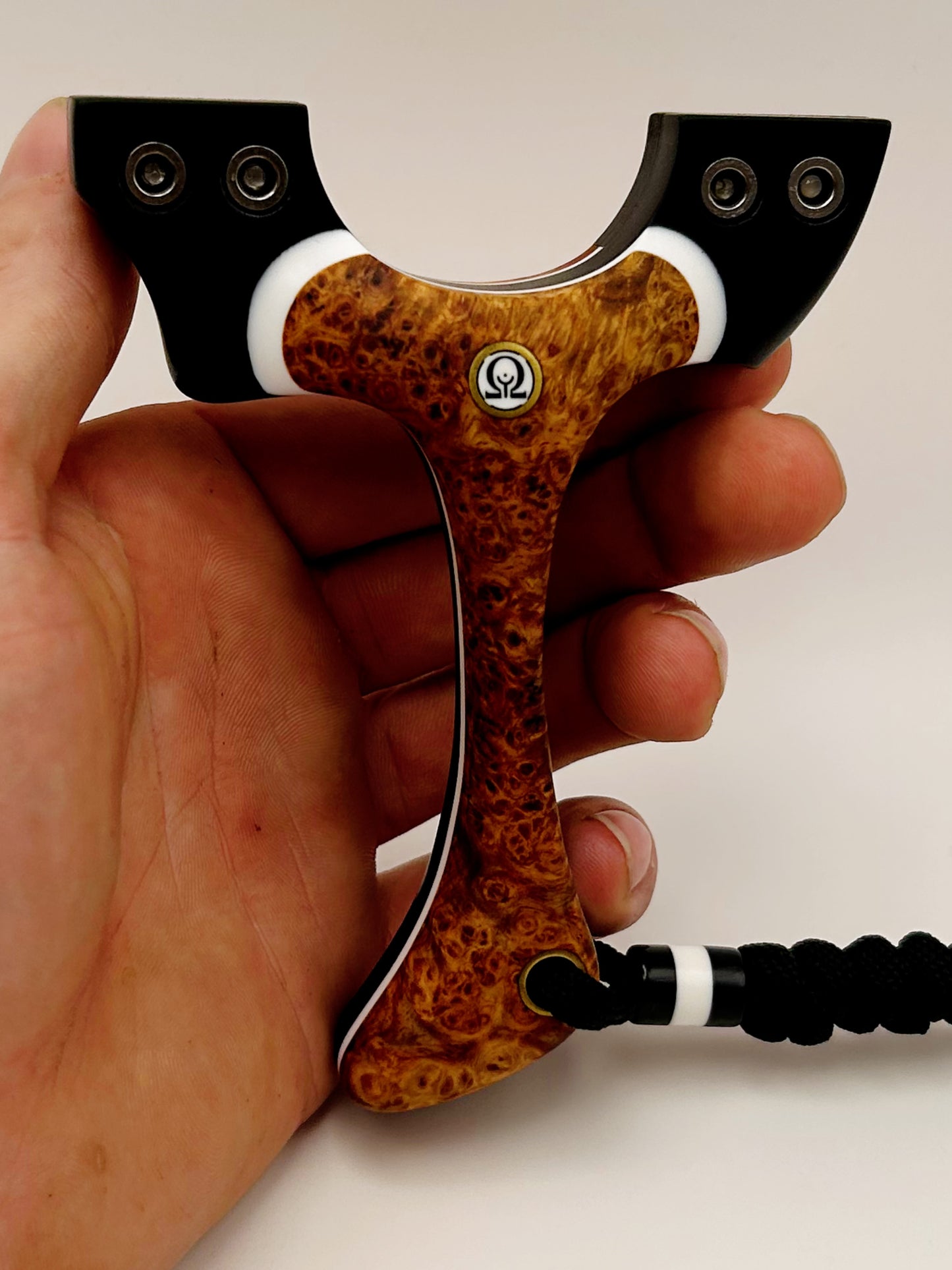 T-Bone- Wood Burl (Left Hand Hold)