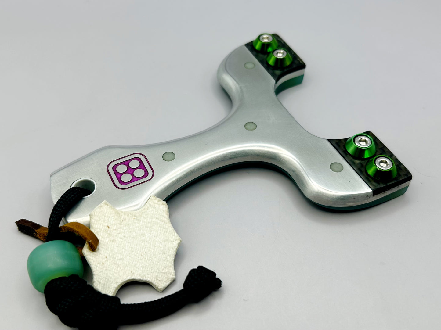 C-4 Jade and Aluminum With Carbon Fiber Clips