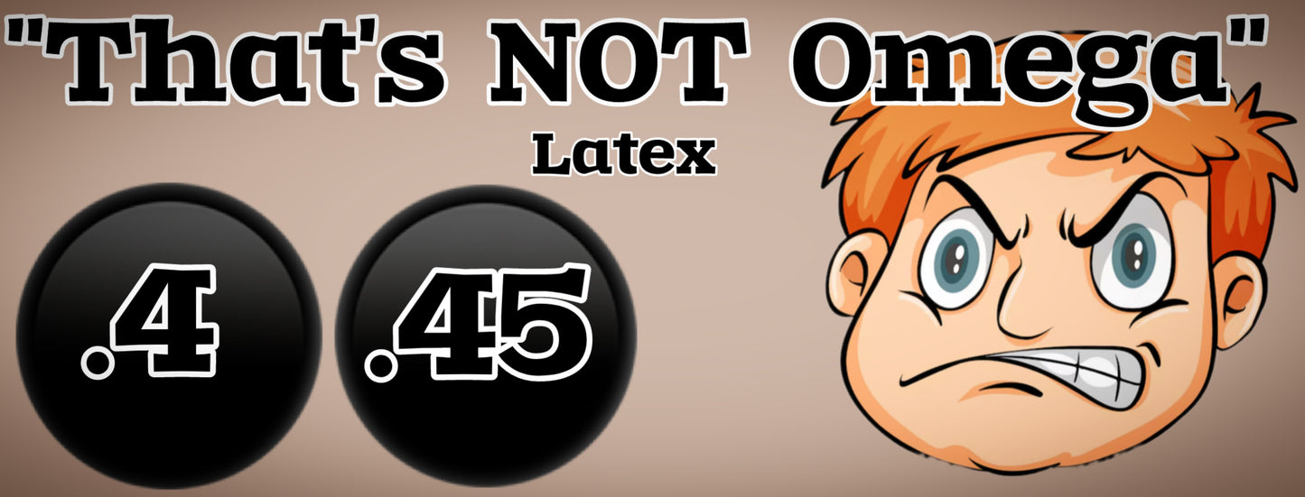 "That's NOT Omega" Latex