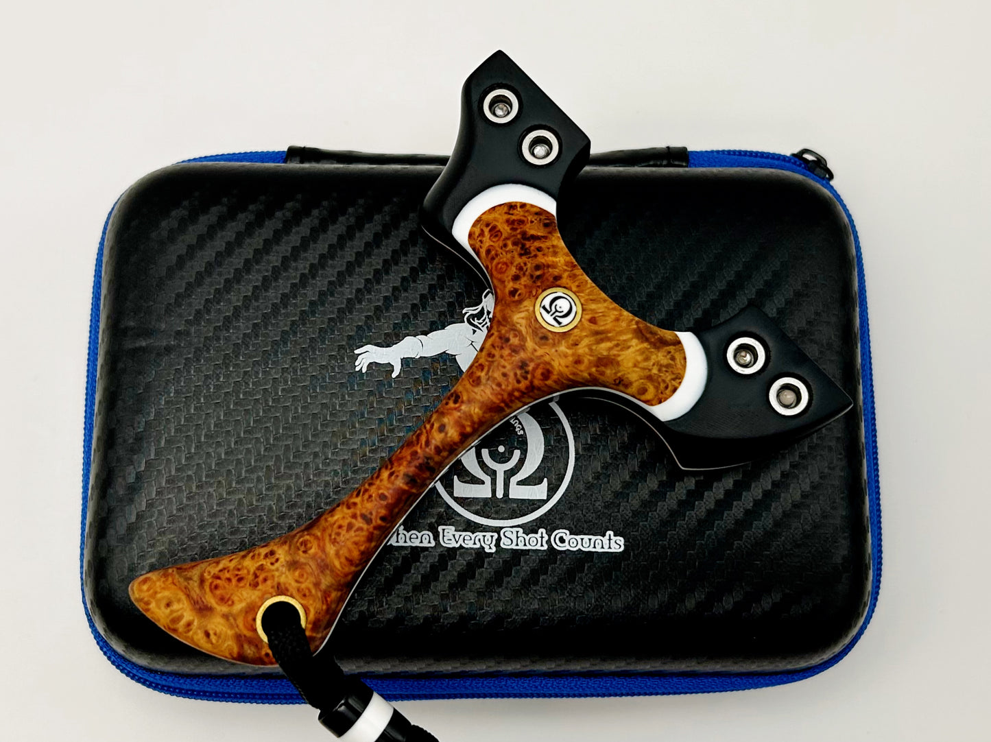 T-Bone- Wood Burl (Left Hand Hold)