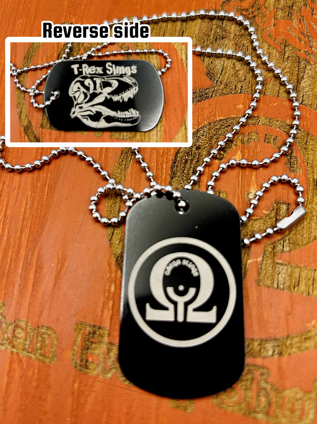 Omega Dog Tags + Chain Omega Slings