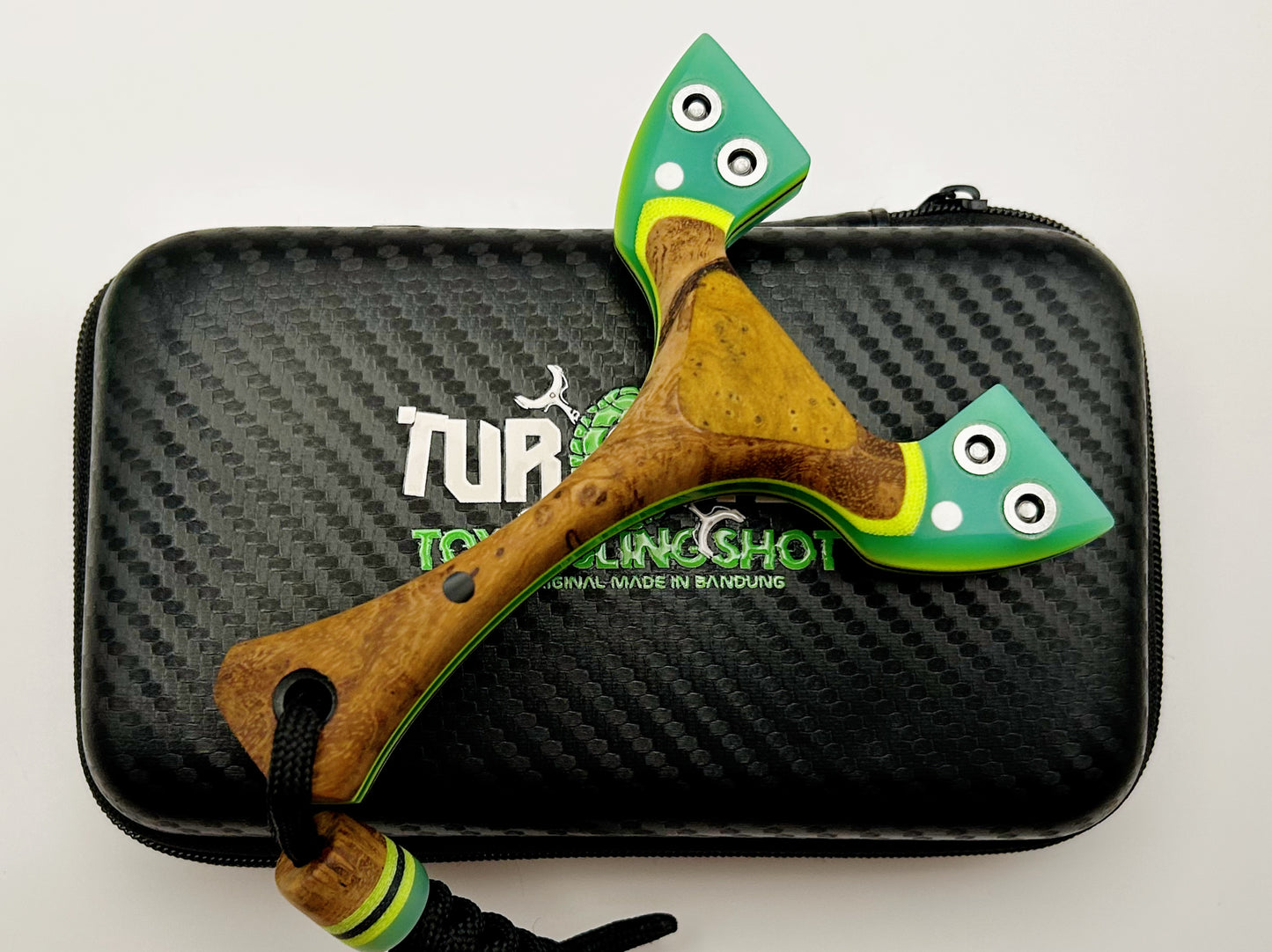 Spartan- Jade/Wood Burl