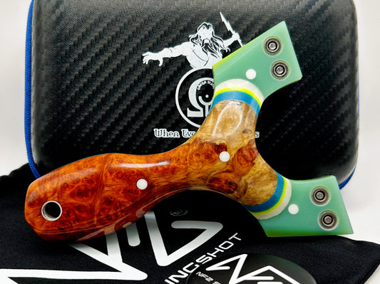 NFZ Babirusa- Jade/Wood Burl