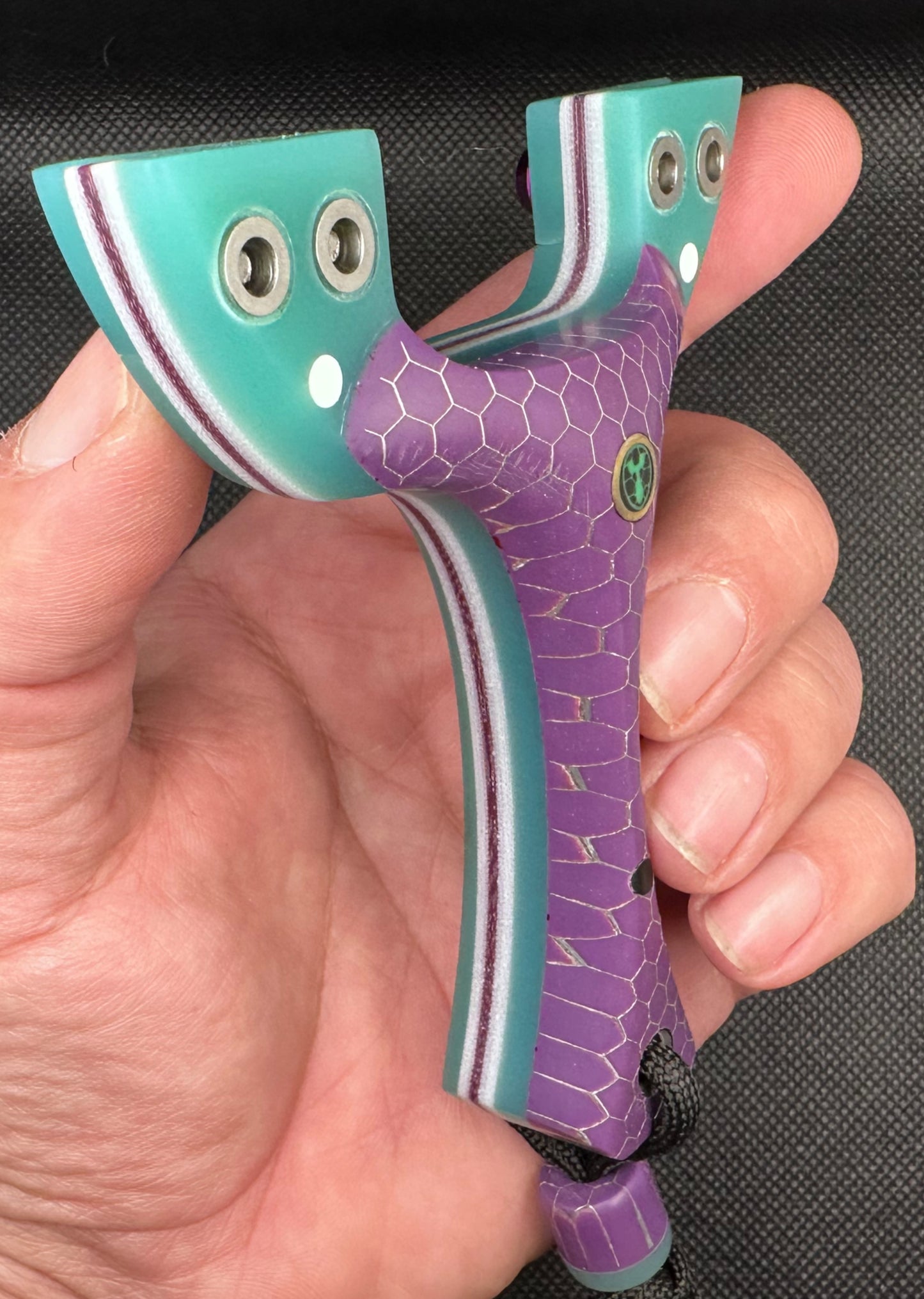 Spartan - Jade/Micarta/Resin
