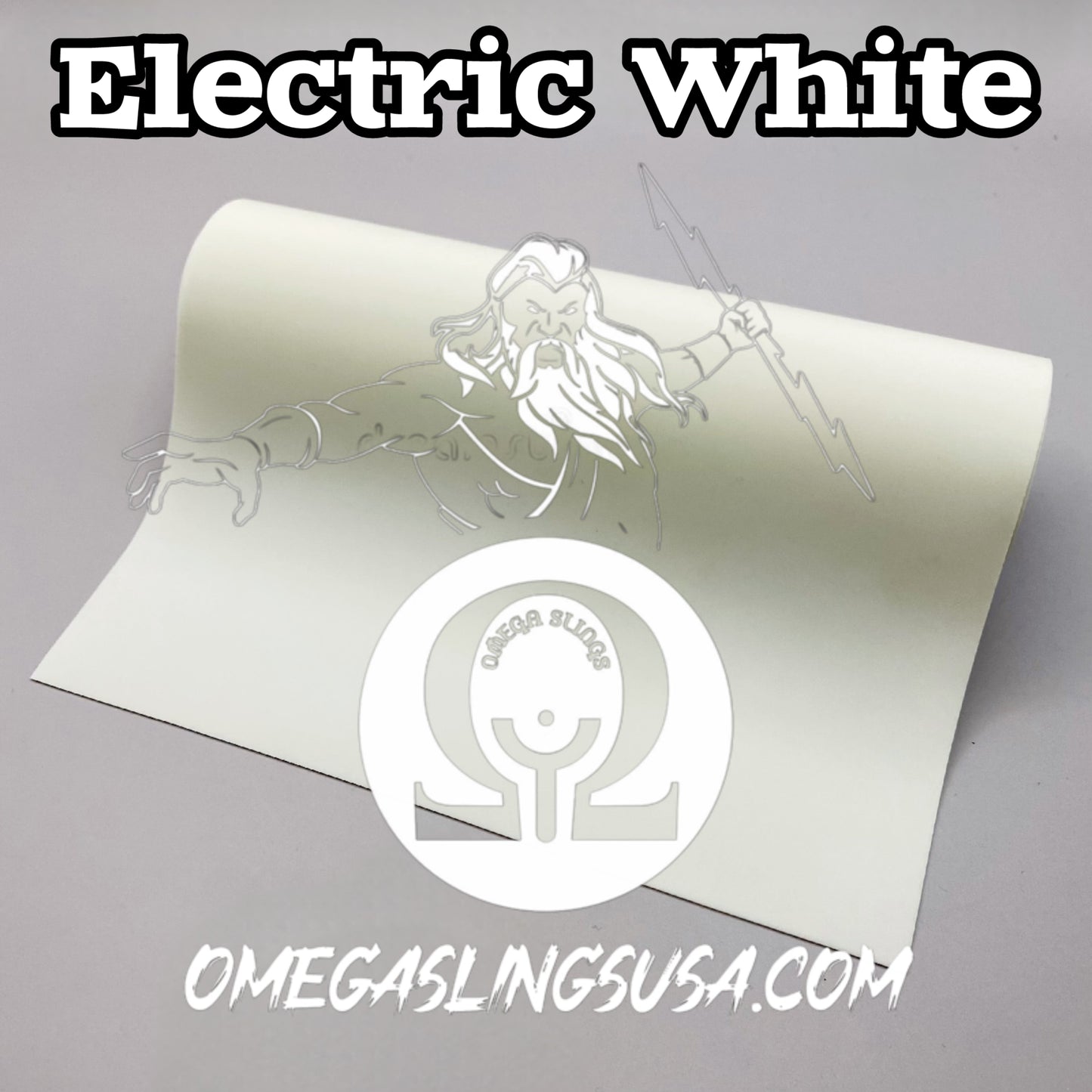 OMEGA BANDS- Electric White