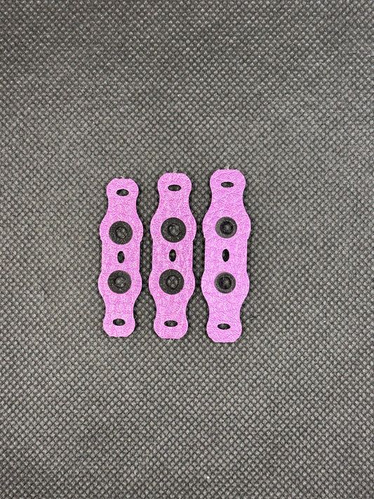 Rounded Pit Pouches Purple (10 pack)