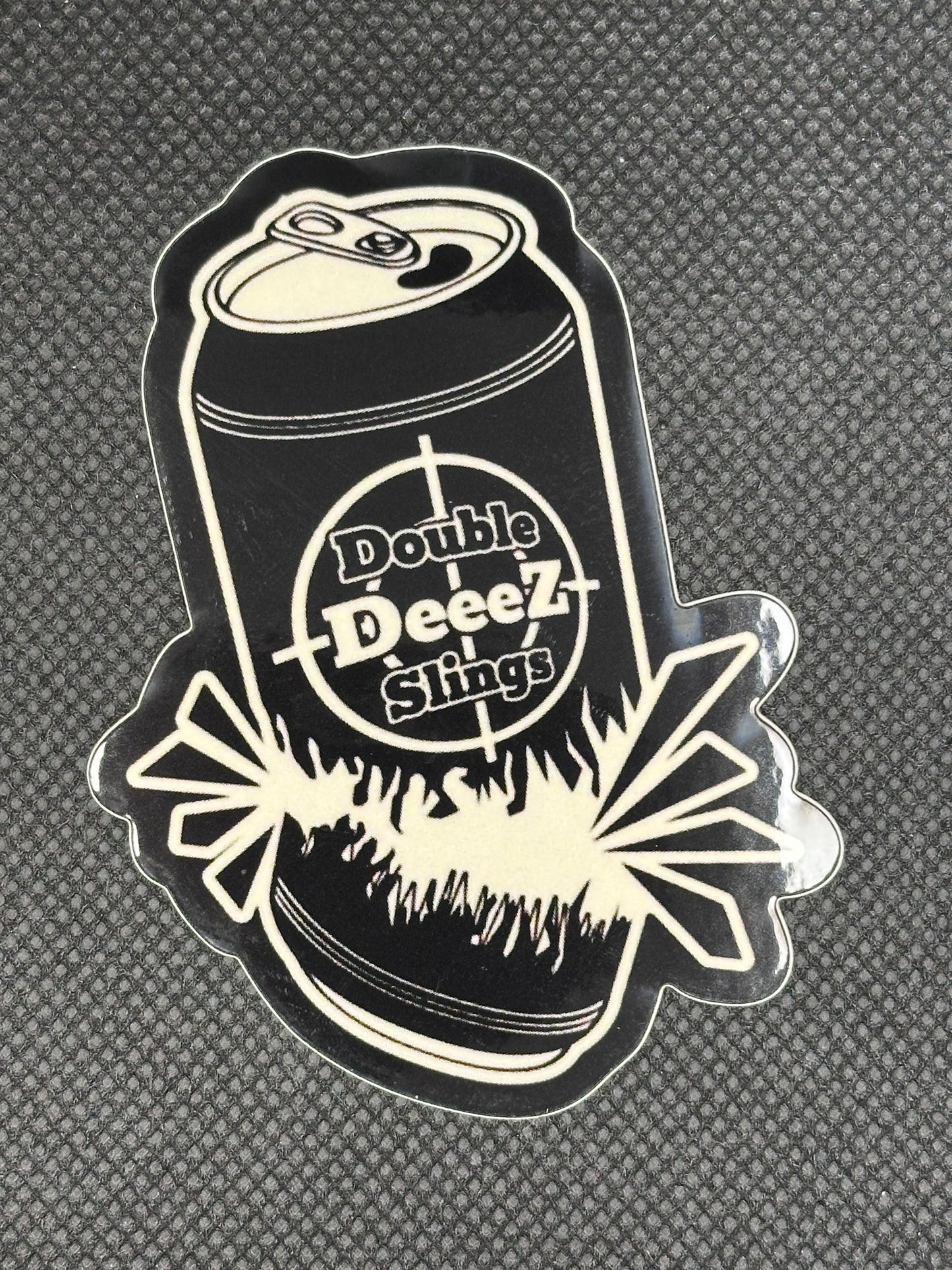 Busted Can Sticker
