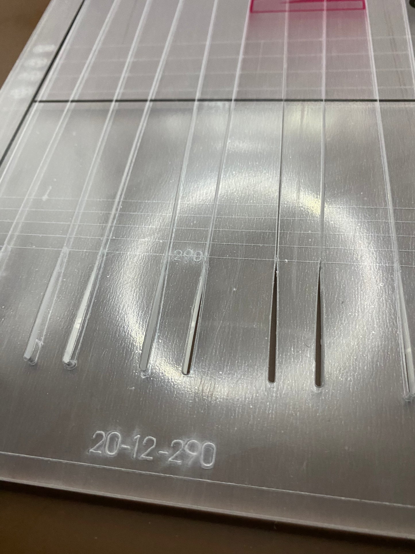 Band Cutting Templates for LONG DRAW (290mm Max Length)