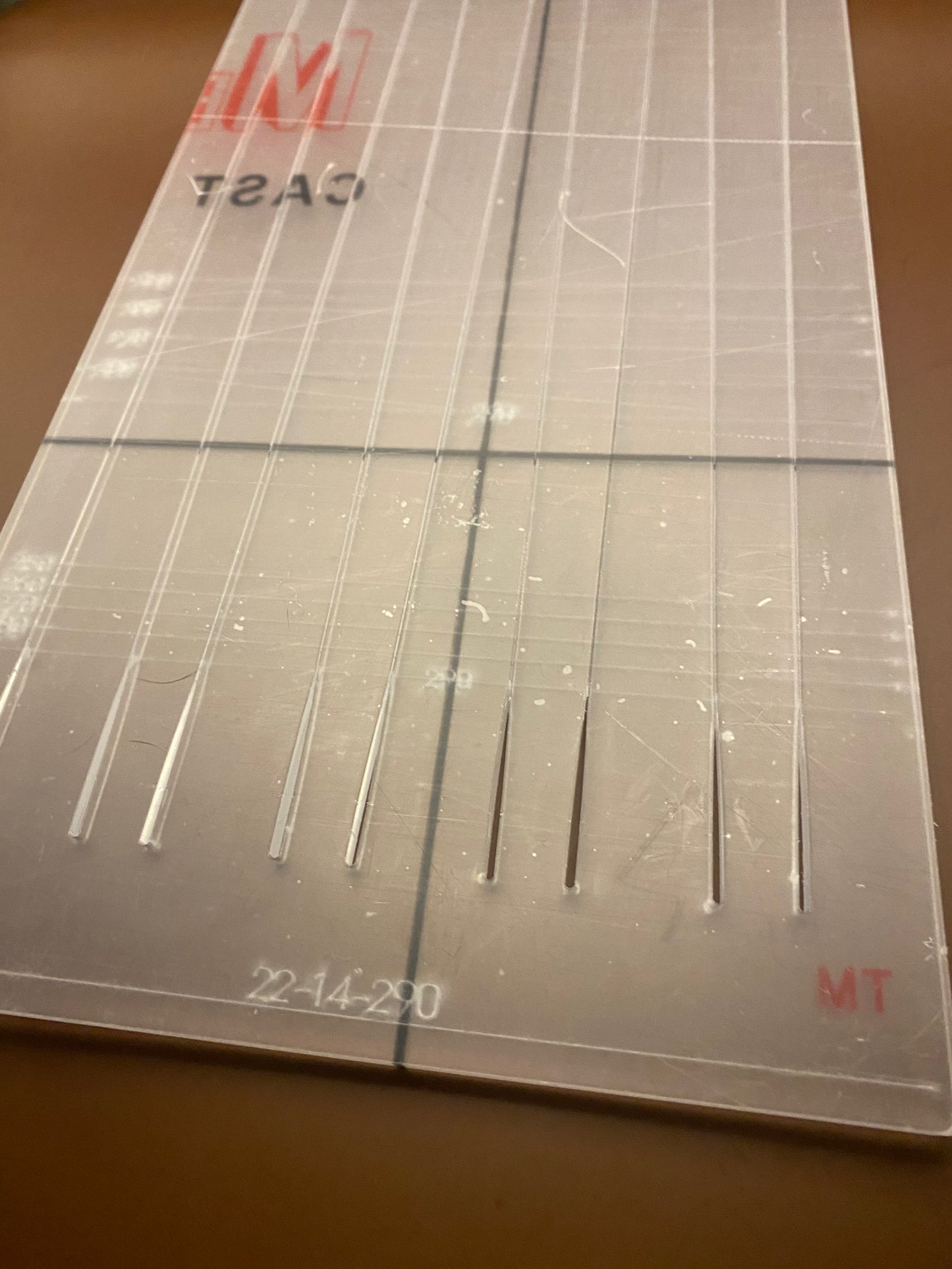 Band Cutting Templates for LONG DRAW (290mm Max Length)